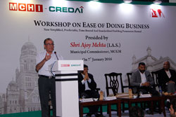Ease of Doing Business Workshop - Jointly organized by MCHI - CREDAI and PEATA
